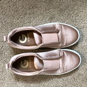 Light pink Guess slip on shoes